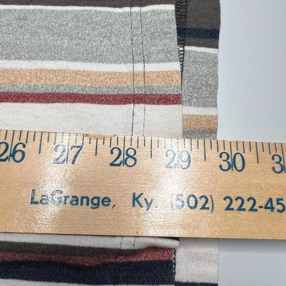 Greg Norman Collection Polo Shirt Striped M Multicolor Cotton Golf Casual - Picture 3 of 9